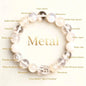 THE CLARITY — Metal Element Crystal Bracelet