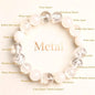 THE CLARITY — Metal Element Crystal Bracelet