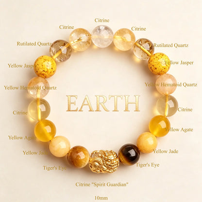 THE HARVEST | Earth Element Crystal Bracelet