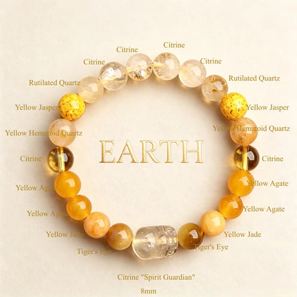 THE HARVEST | Earth Element Crystal Bracelet
