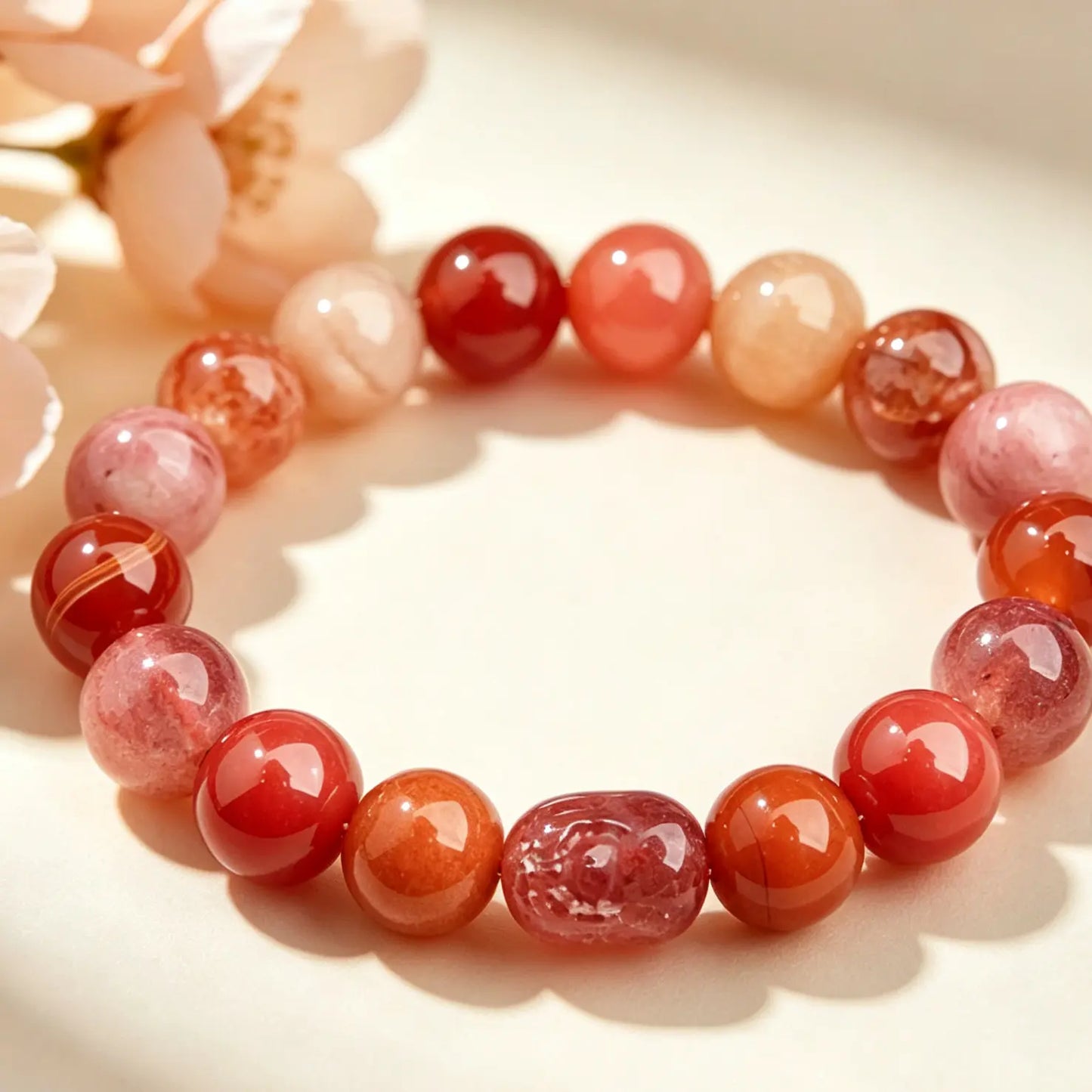 THE WILDFIRE | Fire Element Crystal Bracelet