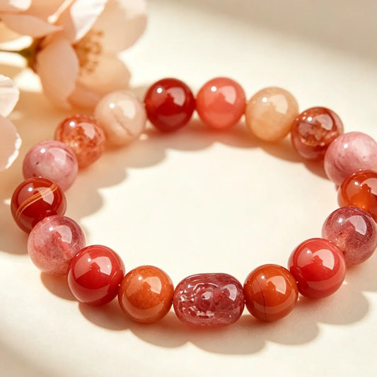 THE WILDFIRE | Fire Element Crystal Bracelet
