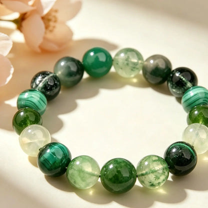 THE REBIRTH | Wood Element Crystal Bracelet